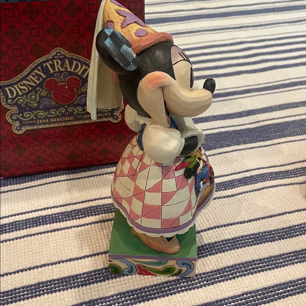 NWT Jim Shore Disney Traditions Minnie Mouse Happily Ever After Figurine - Picture 5 of 9